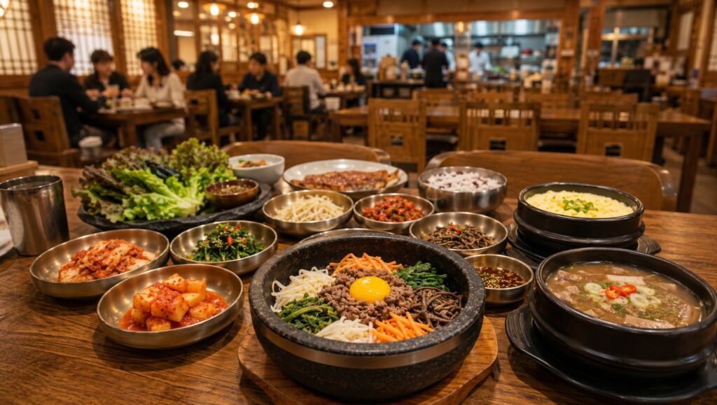 정갈한 차림과 깊은 손맛을 자랑하는 경상남도 양산시 로컬 맛집 전경